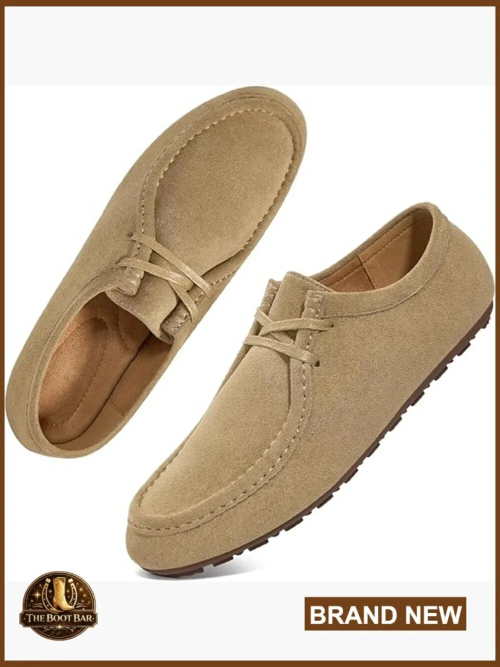 Women's Suede Loafers with Memory Foam, Lace-Up Oxfords for Work & Casual
